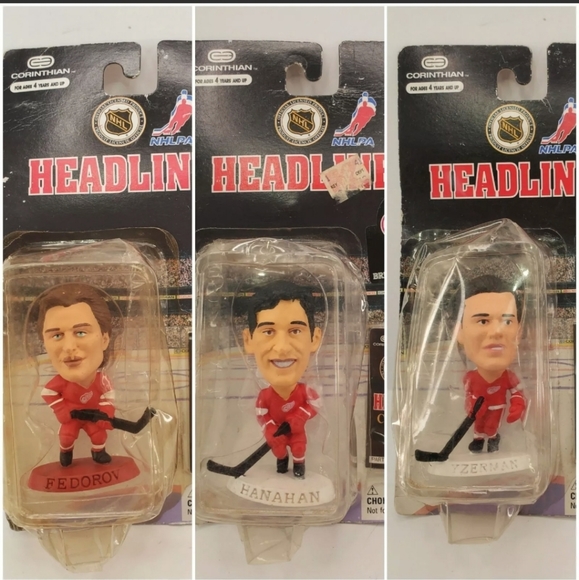 Headliners STEVE YZERMAN SEGEI FEDOROV BRENDAN SHA
